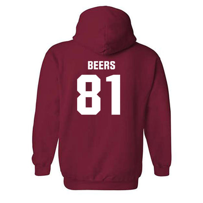 Oklahoma - NCAA Football : Rocky Beers - Classic Shersey Hooded Sweatshirt-1