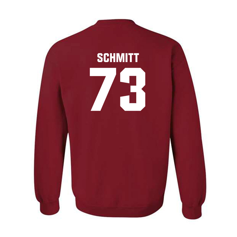 Oklahoma - NCAA Football : Deacon Schmitt - Classic Shersey Crewneck Sweatshirt-1