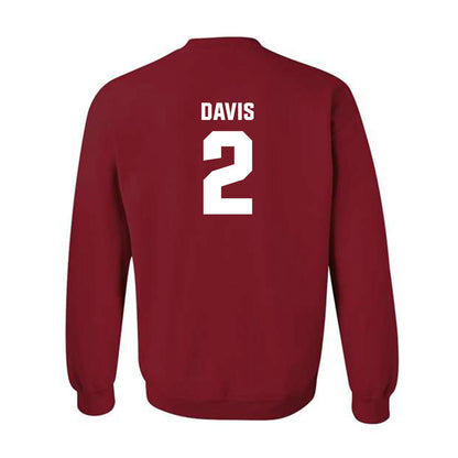 Oklahoma - NCAA Baseball : Myles Davis - Classic Shersey Crewneck Sweatshirt-1
