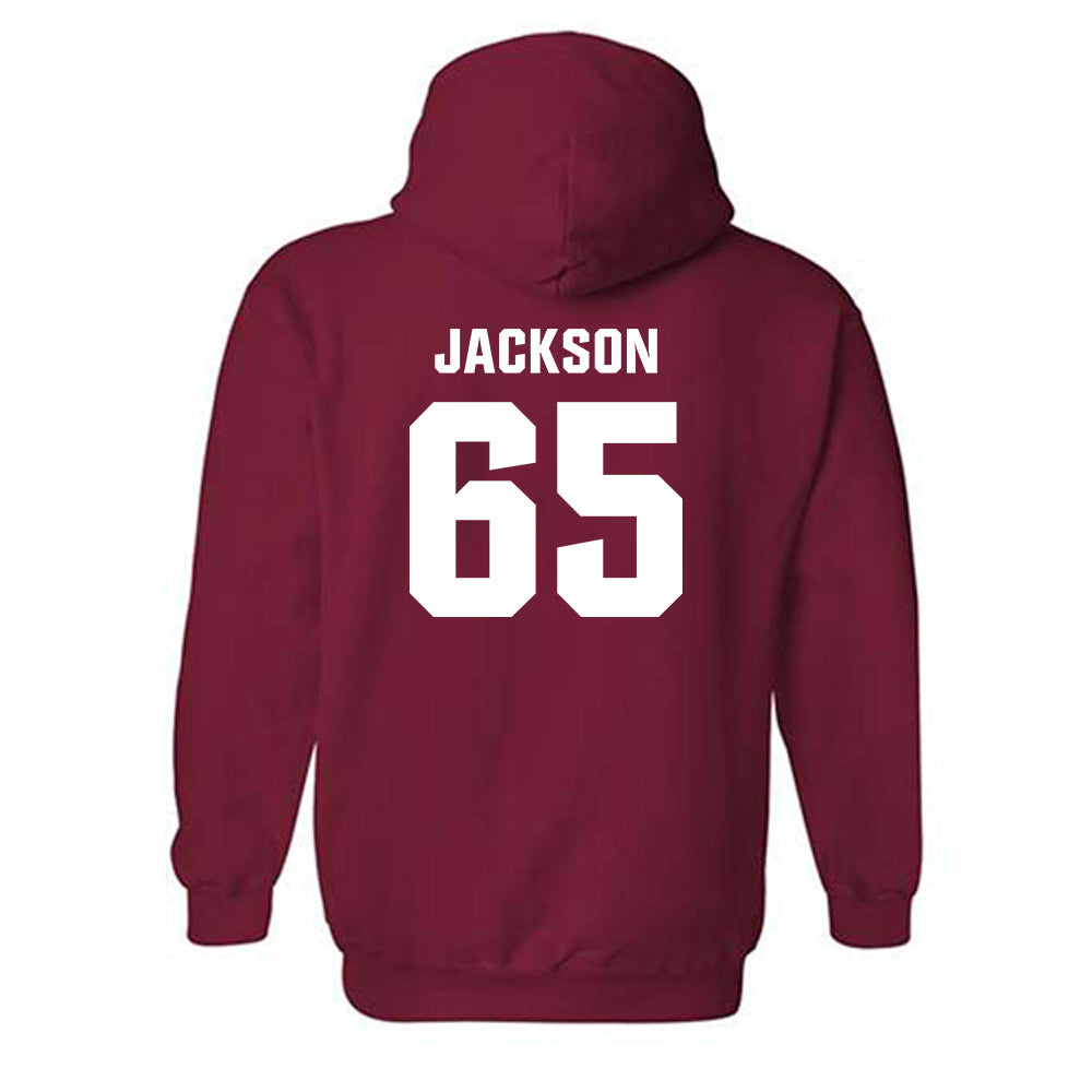 Oklahoma - NCAA Football : Jayden Jackson - Classic Shersey Hooded Sweatshirt-1