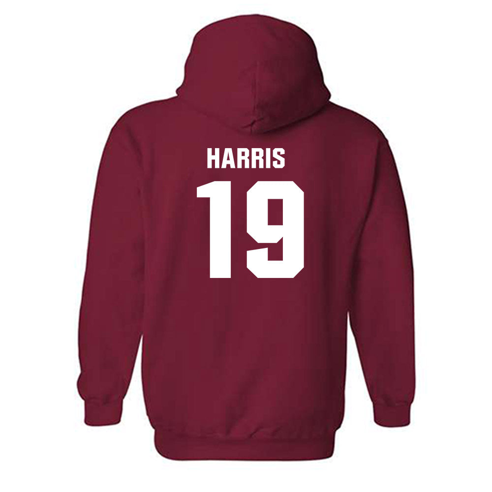 Oklahoma - NCAA Football : Brian Harris - Classic Shersey Hooded Sweatshirt-1