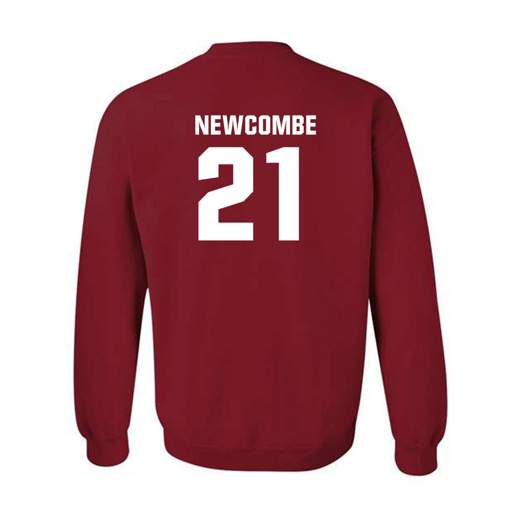 Oklahoma - NCAA Football : Jeremiah Newcombe - Classic Shersey Crewneck Sweatshirt-1