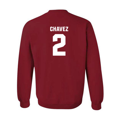 Oklahoma - NCAA Women's Basketball : Aaliyah Chavez - Classic Shersey Crewneck Sweatshirt-1