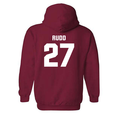 Oklahoma - NCAA Football : Trace Rudd - Classic Shersey Hooded Sweatshirt-1