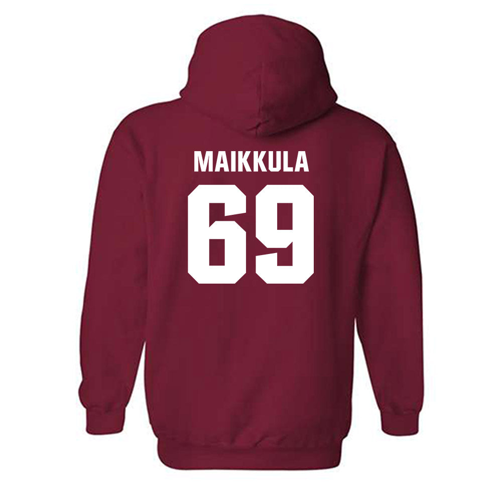 Oklahoma - NCAA Football : Jake Maikkula - Classic Shersey Hooded Sweatshirt-1