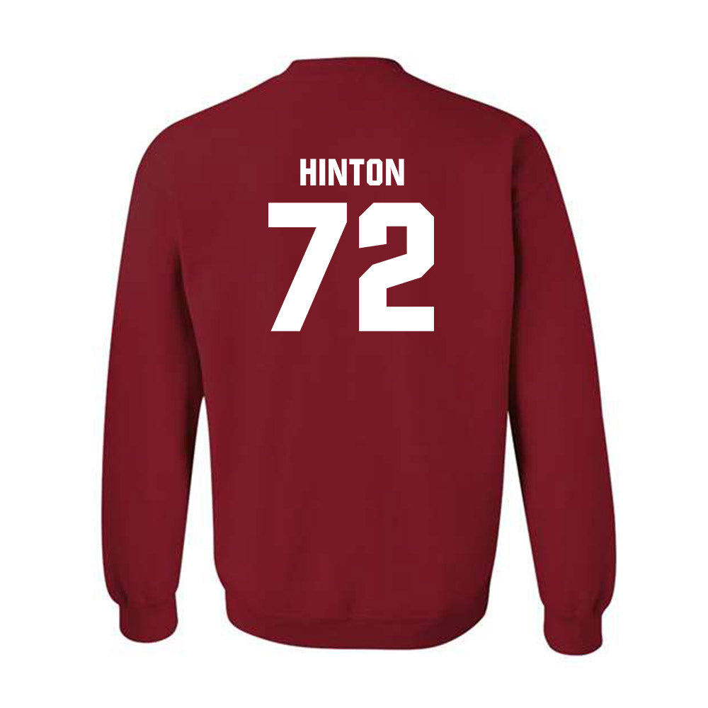 Oklahoma - NCAA Football : Fred Hinton - Classic Shersey Crewneck Sweatshirt-1