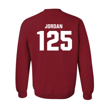 Oklahoma - NCAA Wrestling : Beric Jordan - Classic Shersey Crewneck Sweatshirt-1