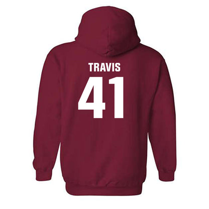 Oklahoma - NCAA Football : Barrett Travis - Classic Shersey Hooded Sweatshirt-1