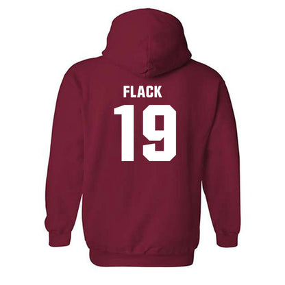 Oklahoma - NCAA Women's Volleyball : Alyssa Flack - Classic Shersey Hooded Sweatshirt-1