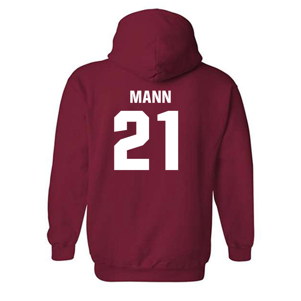 Oklahoma - NCAA Women's Volleyball : DaMya Mann - Classic Shersey Hooded Sweatshirt-1