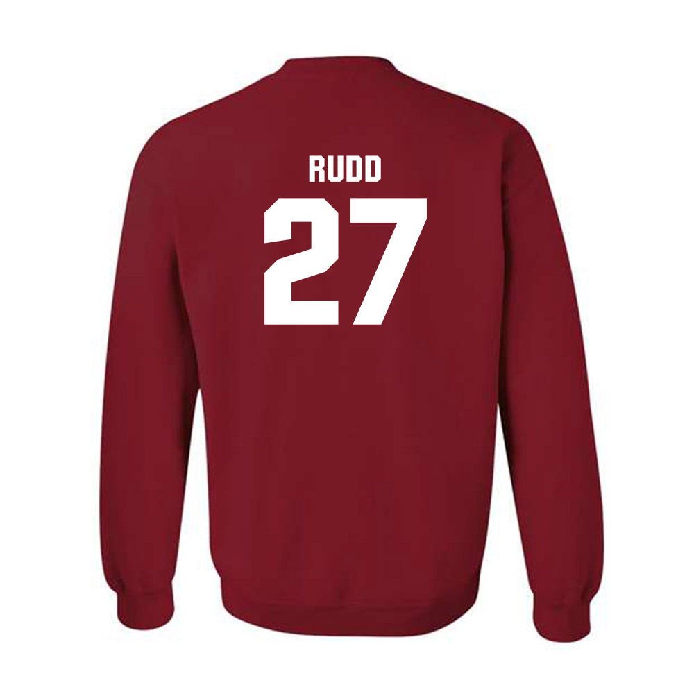 Oklahoma - NCAA Football : Trace Rudd - Classic Shersey Crewneck Sweatshirt-1