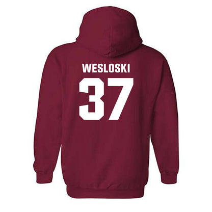 Oklahoma - NCAA Baseball : Nick Wesloski - Classic Shersey Hooded Sweatshirt-1