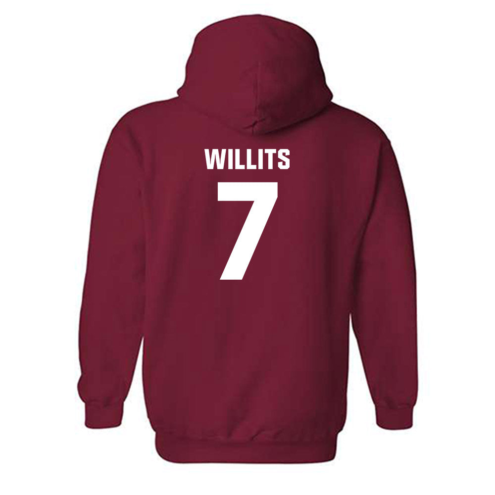 Oklahoma - NCAA Baseball : Jaxon Willits - Classic Shersey Hooded Sweatshirt-1