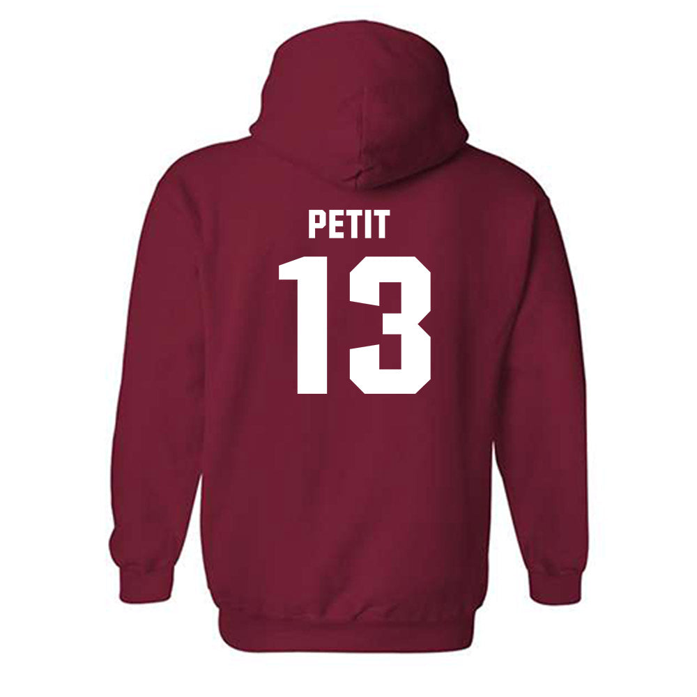 Oklahoma - NCAA Football : Jayden Petit - Classic Shersey Hooded Sweatshirt-1