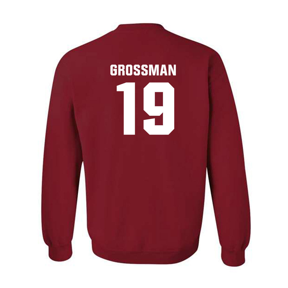 Oklahoma - NCAA Baseball : Jaxon Grossman - Classic Shersey Crewneck Sweatshirt-1