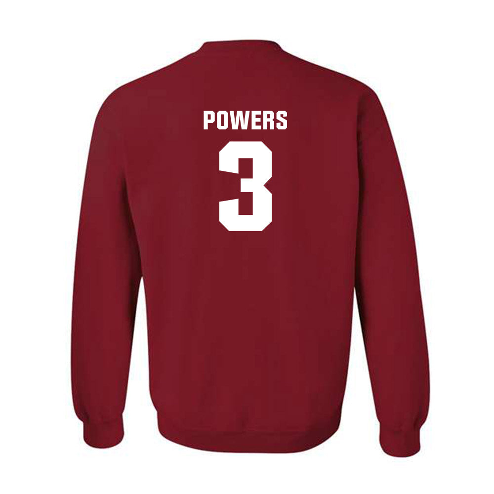 Oklahoma - NCAA Football : Reggie Powers - Classic Shersey Crewneck Sweatshirt-1