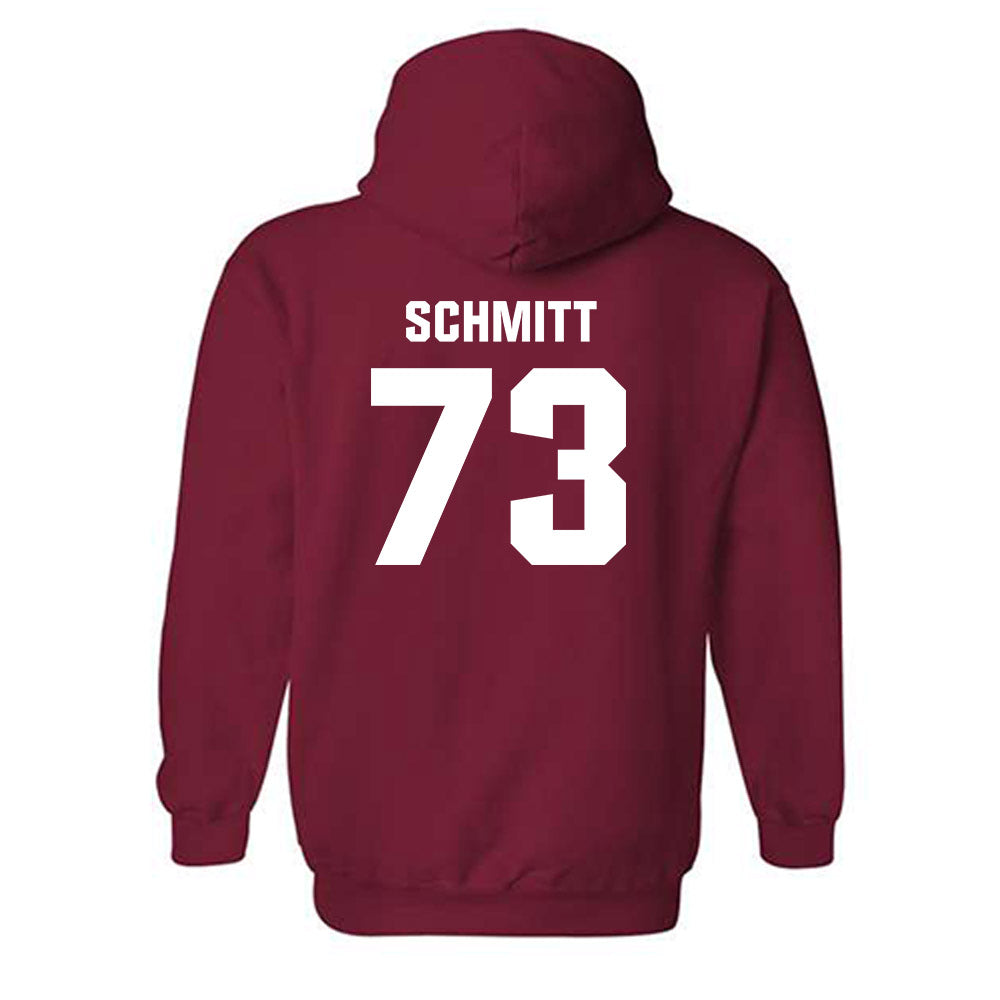 Oklahoma - NCAA Football : Deacon Schmitt - Classic Shersey Hooded Sweatshirt-1