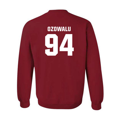 Oklahoma - NCAA Football : Kenny Ozowalu - Classic Shersey Crewneck Sweatshirt-1