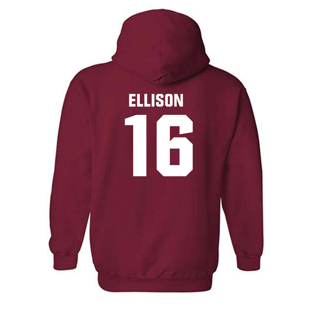 Oklahoma - NCAA Women's Soccer : Ariana Ellison - Classic Shersey Hooded Sweatshirt-1