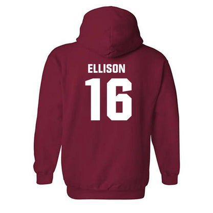 Oklahoma - NCAA Women's Soccer : Ariana Ellison - Classic Shersey Hooded Sweatshirt-1