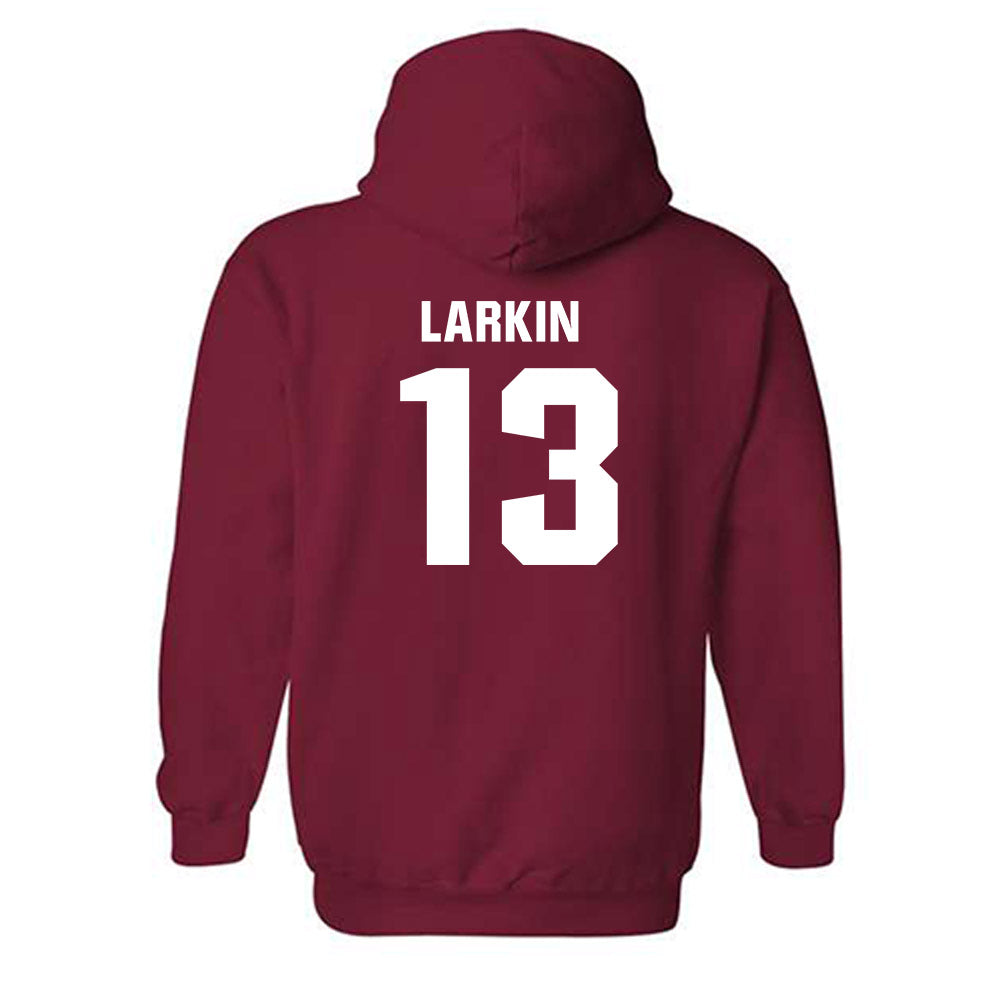 Oklahoma - NCAA Baseball : Connor Larkin - Classic Shersey Hooded Sweatshirt-1