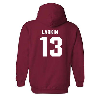 Oklahoma - NCAA Baseball : Connor Larkin - Classic Shersey Hooded Sweatshirt-1