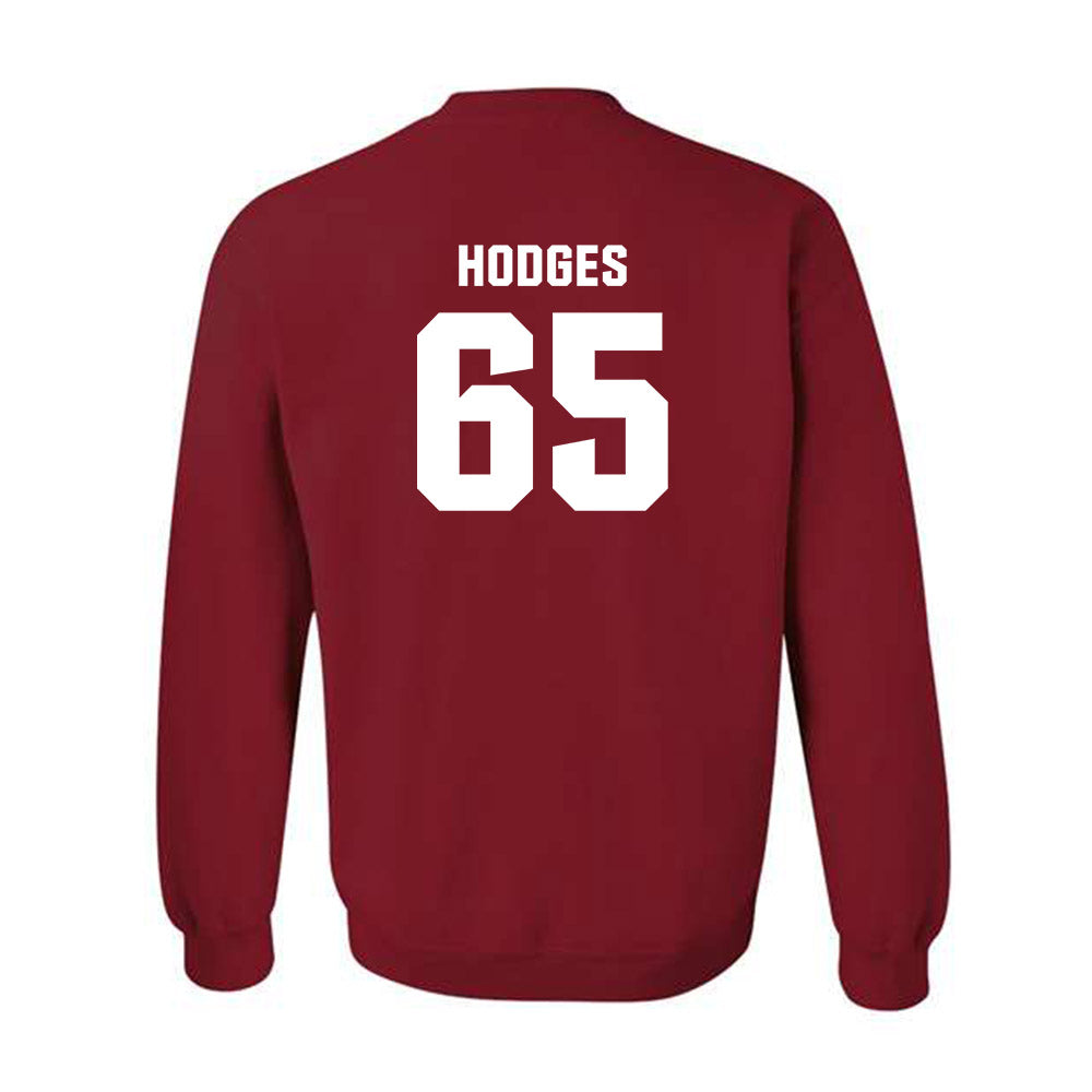 Oklahoma - NCAA Football : Ace Hodges - Classic Shersey Crewneck Sweatshirt-1