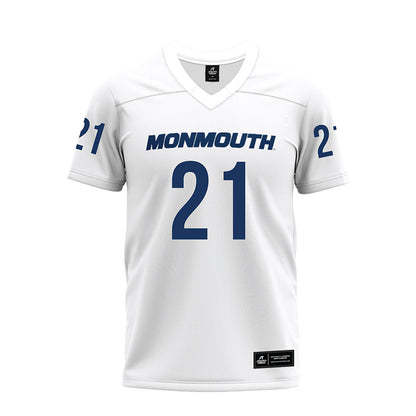 Monmouth - NCAA Football : Omar Ibrahim - Premium Football Jersey-0