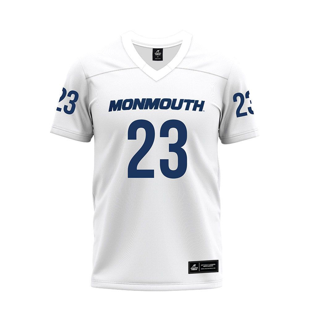 Monmouth - NCAA Football : Amir Haskett - Premium Football Jersey-0