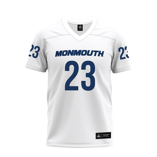 Monmouth - NCAA Football : Amir Haskett - Premium Football Jersey-0