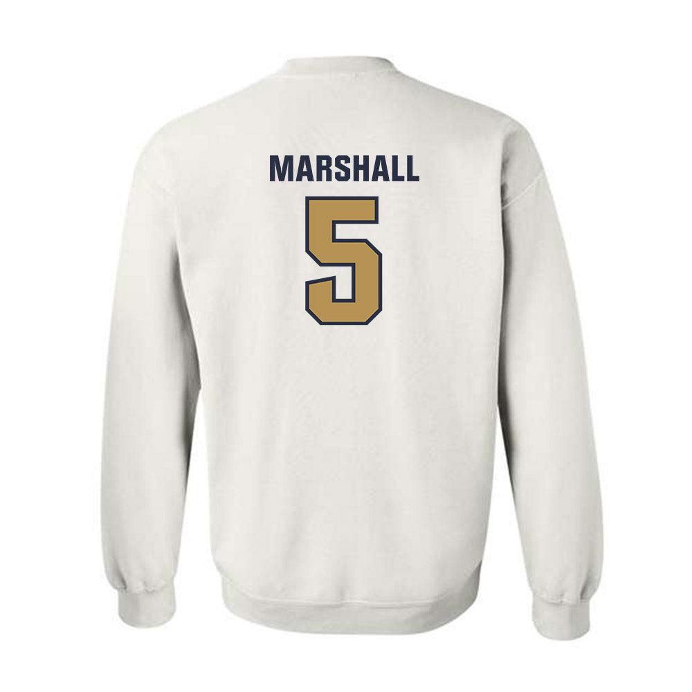 Georgia Tech - NCAA Men's Basketball : Peyton Marshall - Classic Shersey Crewneck Sweatshirt-1