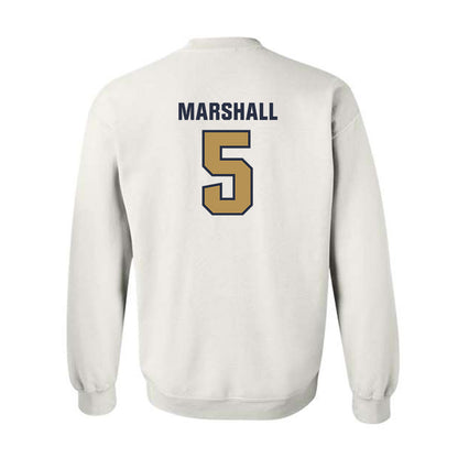 Georgia Tech - NCAA Men's Basketball : Peyton Marshall - Classic Shersey Crewneck Sweatshirt-1