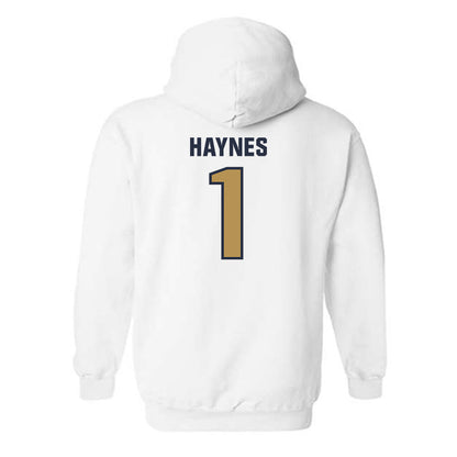 Georgia Tech - NCAA Football : Jamal Haynes - Classic Shersey Hooded Sweatshirt-1