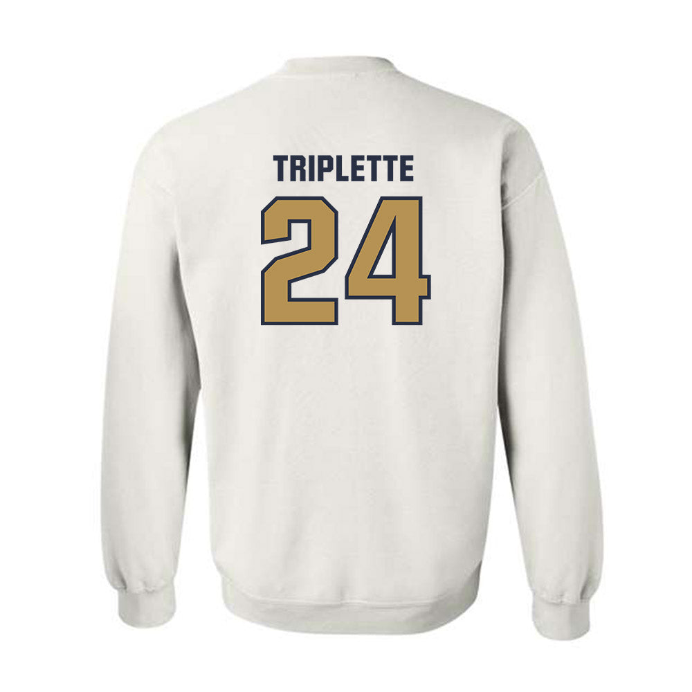 Georgia Tech - NCAA Football : Ronald Triplette - Classic Shersey Crewneck Sweatshirt-1
