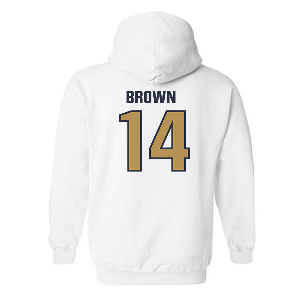 Georgia Tech - NCAA Baseball : Cade Brown - Classic Shersey Hooded Sweatshirt-1