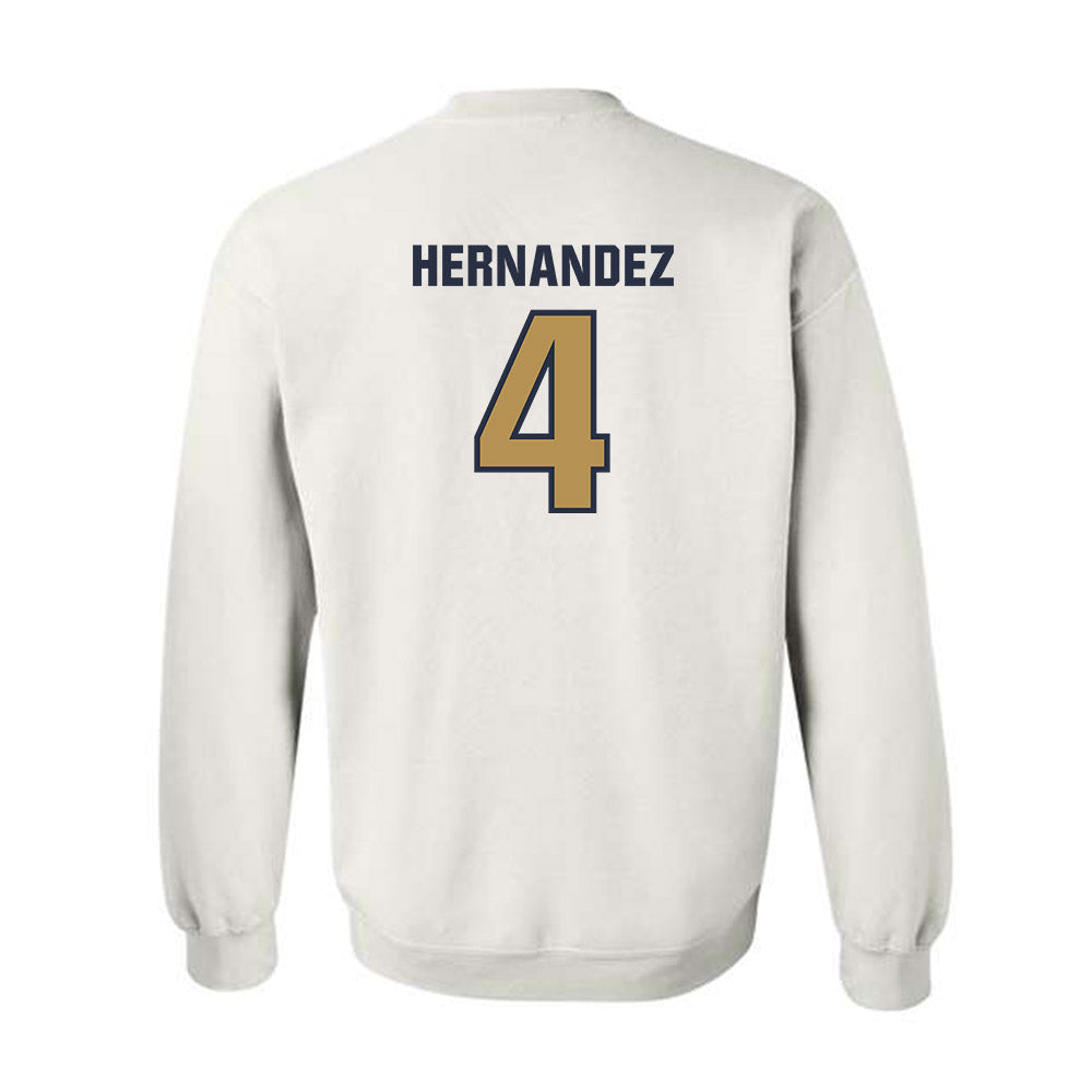 Georgia Tech - NCAA Baseball : Alex Hernandez - Classic Shersey Crewneck Sweatshirt-1