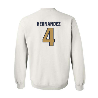 Georgia Tech - NCAA Baseball : Alex Hernandez - Classic Shersey Crewneck Sweatshirt-1