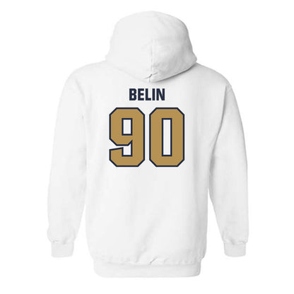 Georgia Tech - NCAA Football : Blake Belin - Classic Shersey Hooded Sweatshirt-1