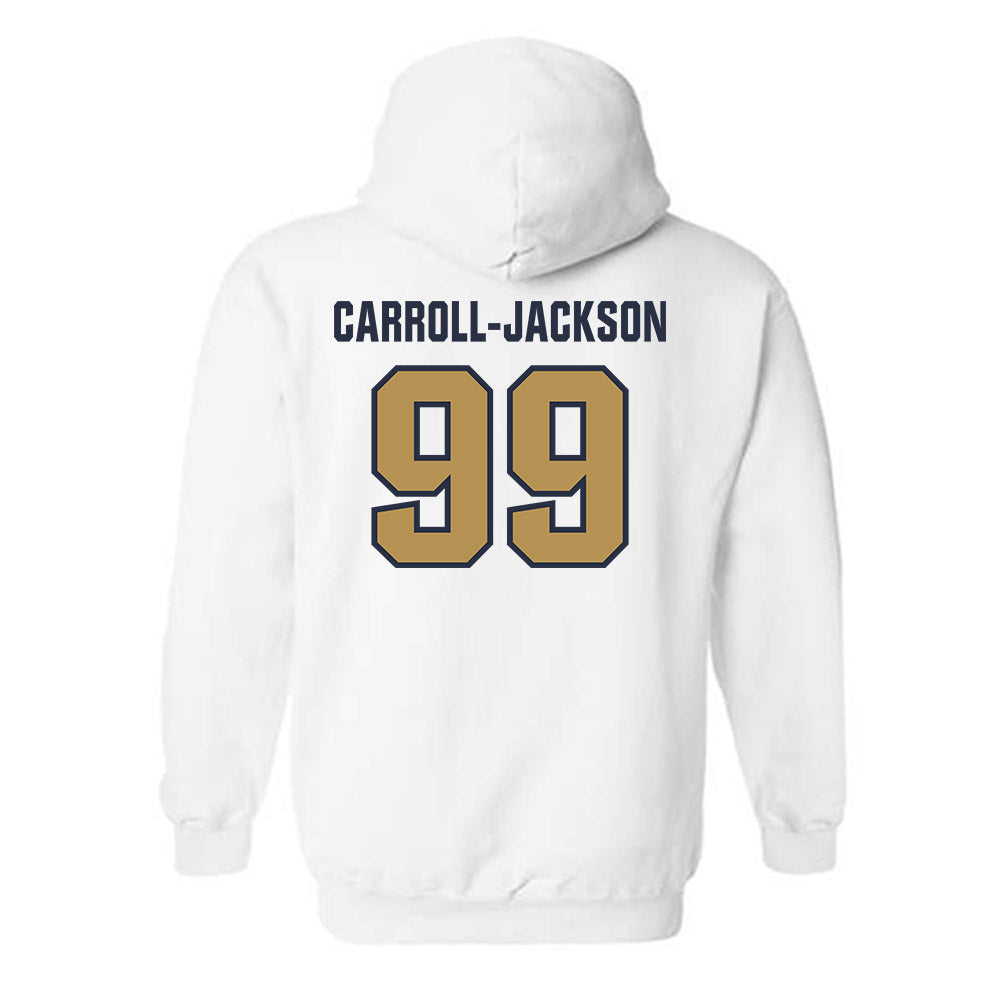 Georgia Tech - NCAA Football : Vincent Carroll-Jackson - Classic Shersey Hooded Sweatshirt-1