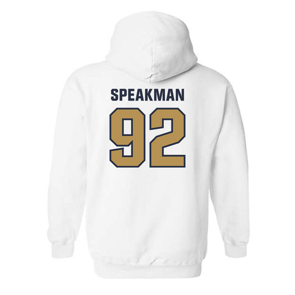 Georgia Tech - NCAA Football : Christian Speakman - Classic Shersey Hooded Sweatshirt-1