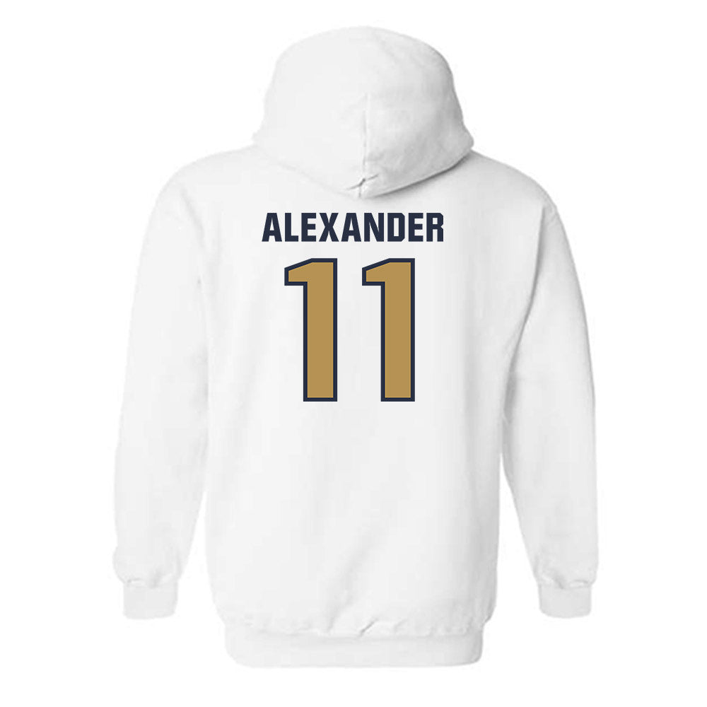 Georgia Tech - NCAA Football : Chad Alexander - Classic Shersey Hooded Sweatshirt-1