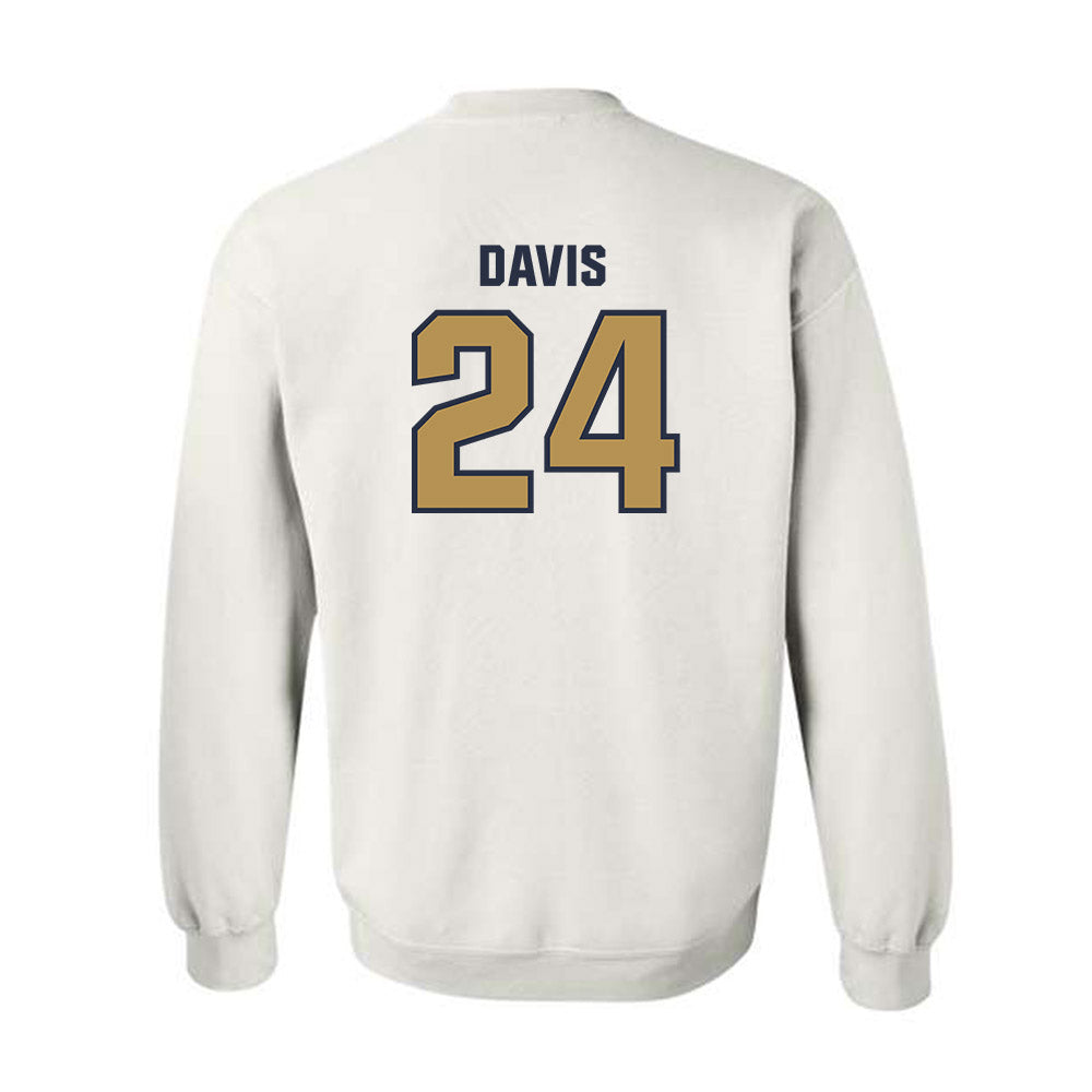Georgia Tech - NCAA Football : Trenton Davis - Classic Shersey Crewneck Sweatshirt-1
