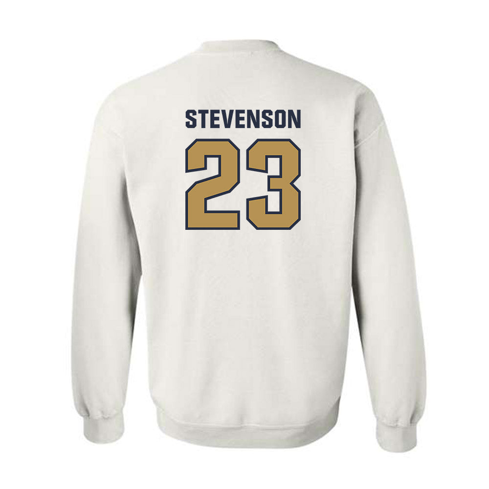 Georgia Tech - NCAA Football : Traeviss Stevenson - Classic Shersey Crewneck Sweatshirt-1