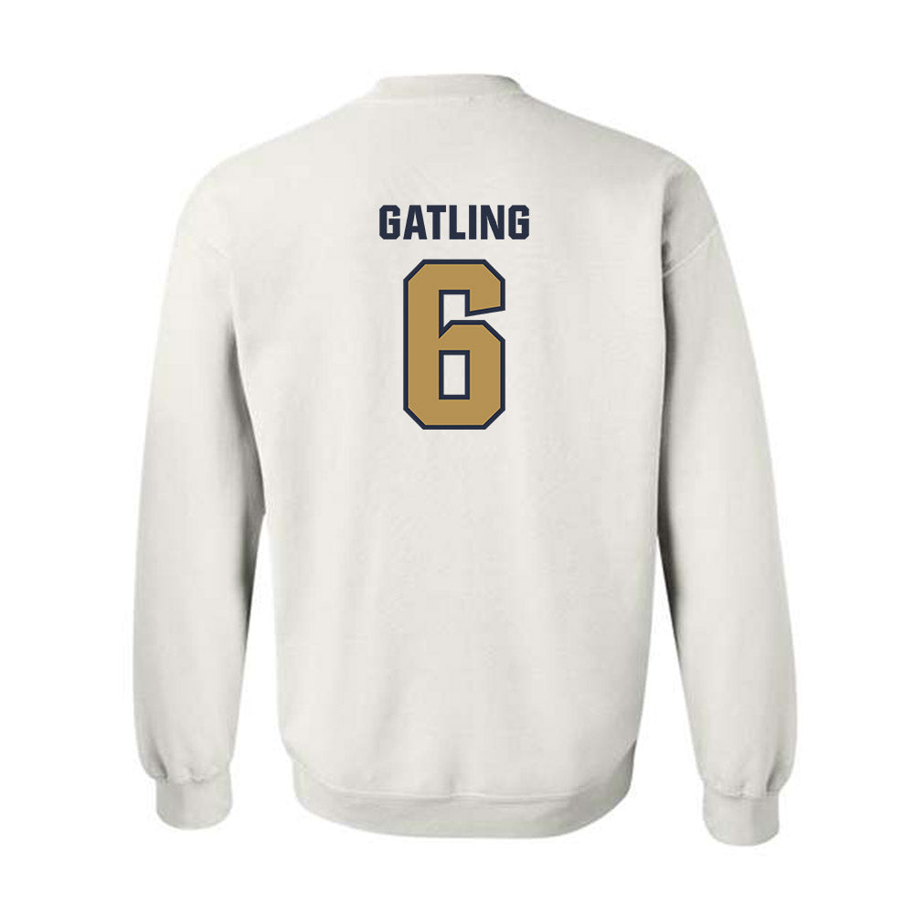 Georgia Tech - NCAA Football : Debron Gatling - Classic Shersey Crewneck Sweatshirt-1