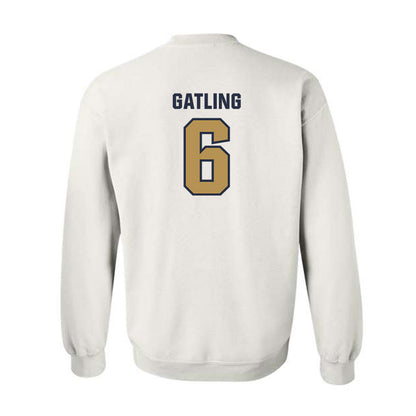 Georgia Tech - NCAA Football : Debron Gatling - Classic Shersey Crewneck Sweatshirt-1