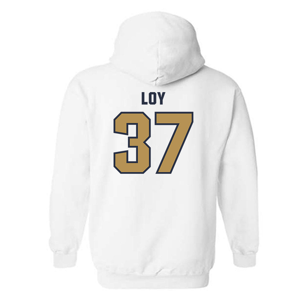 Georgia Tech - NCAA Baseball : Dylan Loy - Classic Shersey Hooded Sweatshirt-1