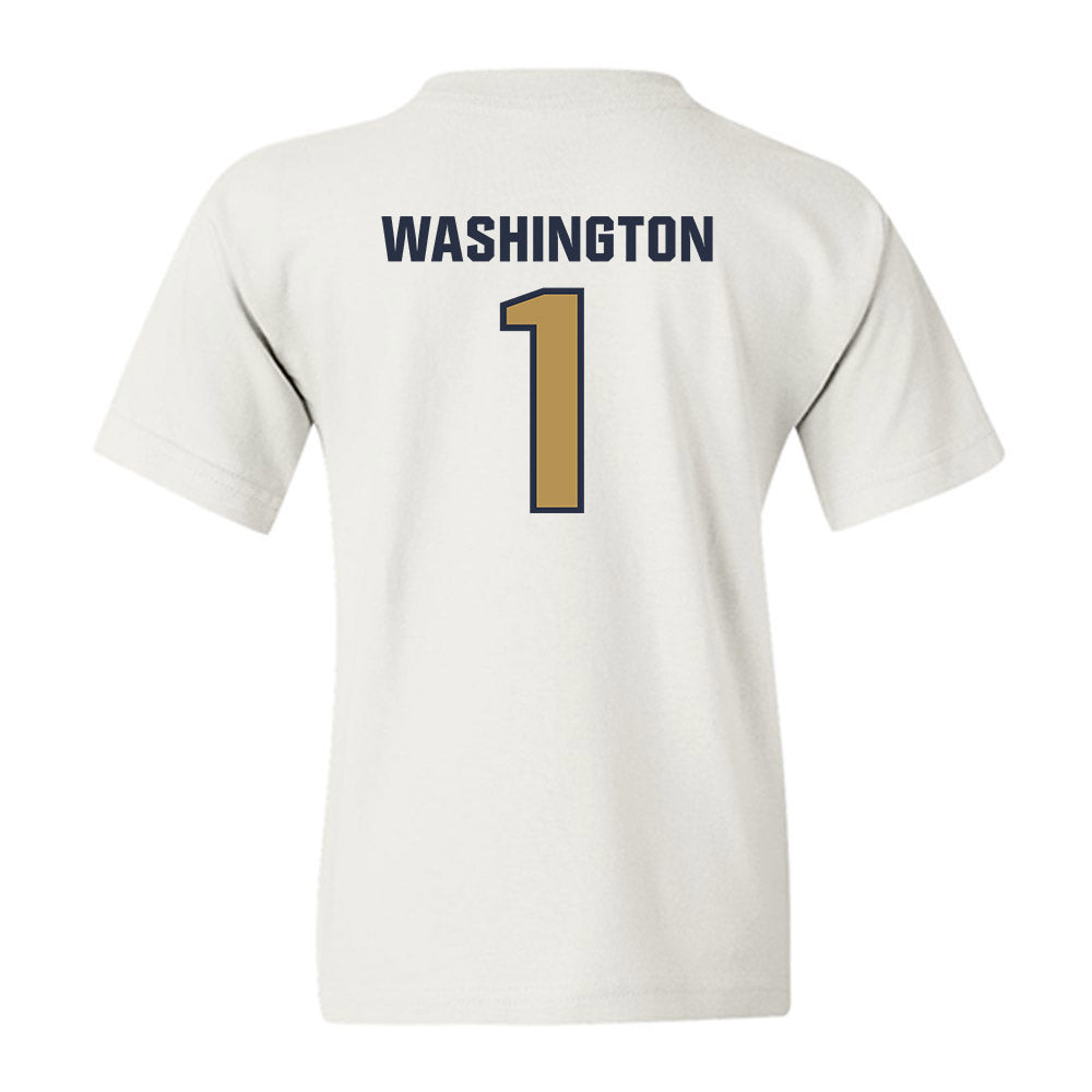 Georgia Tech - NCAA Men's Basketball : Lamar Washington - Classic Shersey Youth T-Shirt-1