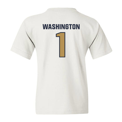 Georgia Tech - NCAA Men's Basketball : Lamar Washington - Classic Shersey Youth T-Shirt-1