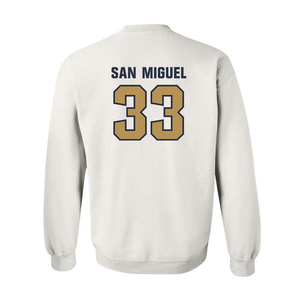 Georgia Tech - NCAA Men's Basketball : Marcos San Miguel - Classic Shersey Crewneck Sweatshirt-1