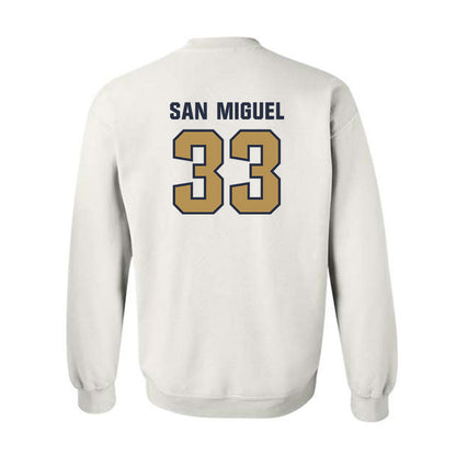 Georgia Tech - NCAA Men's Basketball : Marcos San Miguel - Classic Shersey Crewneck Sweatshirt-1